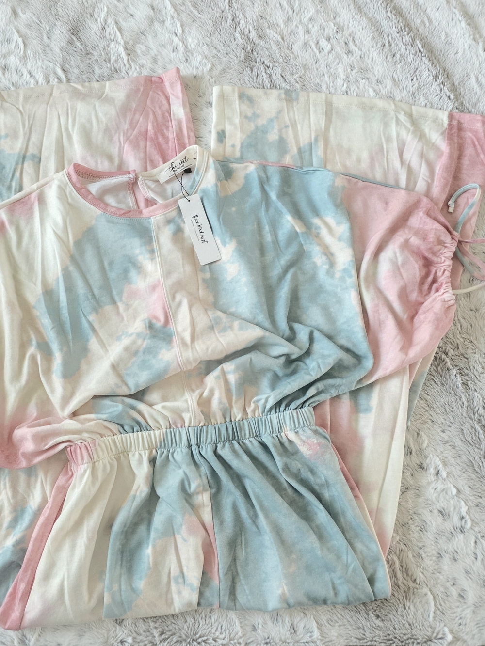 Three Bird Nest - CAROLINA COMFY - Wide Leg Jumpsuit MED - Picture 5 of 6